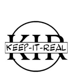 KIR KEEP-IT-REAL logo