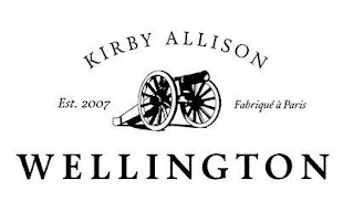 KIRBY ALLISON EST. 2007 WELLINGTON logo