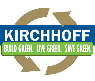 KIRCHHOFF BUILD GREEN. LIVE GREEN. SAVE GREEN. logo