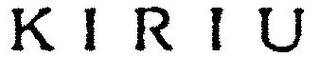 KIRIU logo