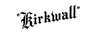 "KIRKWALL" logo