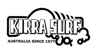 KIRRA SURF AUSTRALIA SINCE 1977 logo