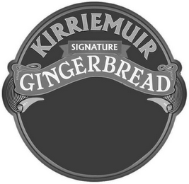 KIRRIEMUIR SIGNATURE GINGERBREAD logo