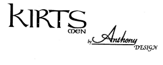 KIRTS MEN BY ANTHONY DESIGN logo