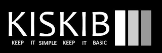 KISKIB KEEP IT SIMPLE KEEP IT BASIC logo
