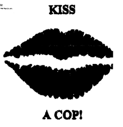 KISS A COP! logo