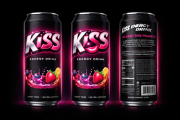 KISS ENERGY DRINK logo