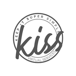 KISS KEEP IT SUPER SIMPLE VIRTUAL SERVICES logo