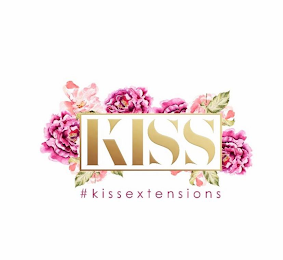 KISS #KISS EXTENSIONS logo