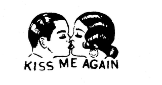KISS ME AGAIN logo