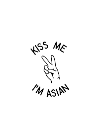 KISS ME I'M ASIAN logo