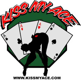 KISS MY ACE WWW.KISSMYACE.COM logo