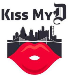 KISS MY D 313 logo