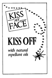 KISS MY FACE KISS OFF WITH NATURAL REPELLANT OILS logo