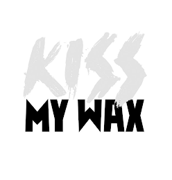 KISS MY WAX logo