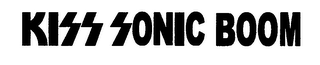 KISS SONIC BOOM logo