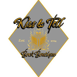 KISS & TELL BOOK BOUTIQUE ESTD. 2024 logo