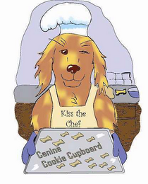 KISS THE CHEF CANINE COOKIE CUPBOARD logo