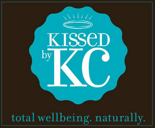 KISSED BY KC TOTAL WELLBEING. NATURALLY. logo