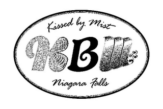KISSED BY MIST KBM NIAGARA FALLS logo