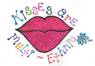 KISSES ARE MULTI-ETHNIC logo