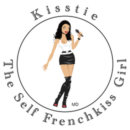KISSTIE THE SELF FRENCHKISS GIRL logo