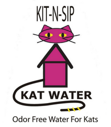 KIT-N-SIP KAT WATER ODOR FREE WATER FOR KATS logo