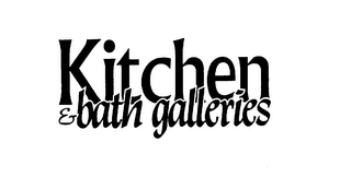 KITCHEN & BATH GALLERIES logo