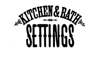 KITCHEN & BATH SETTINGS logo