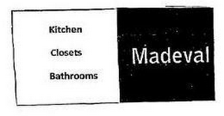 KITCHEN CLOSETS BATHROOMS MADEVAL logo