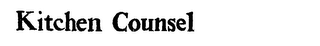 KITCHEN COUNSEL logo