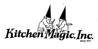 KITCHEN MAGIC, INC. SINCE 1979 logo