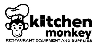 KITCHEN MONKEY RESTAURANT EQUIPMENT AND SUPPLIES logo