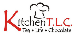 KITCHEN T.L.C. TEA· LIFE · CHOCOLATE logo