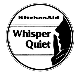 KITCHENAID WHISPER QUIET logo