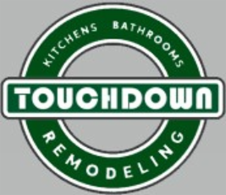 KITCHENS BATHROOMS TOUCHDOWN REMODELING logo