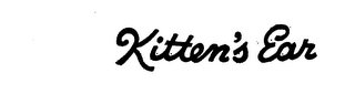 KITTEN'S EAR logo