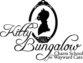 KITTY BUNGALOW CHARM SCHOOL FOR WAYWARDCATS KB logo