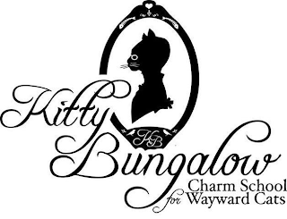 KITTY BUNGALOW CHARM SCHOOL FOR WAYWARDCATS KB logo
