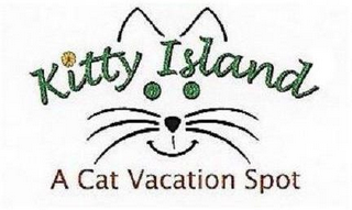 KITTY ISLAND A CAT VACATION SPOT logo