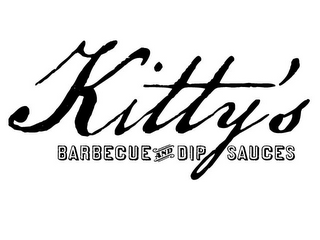 KITTY'S BARBECUE AND DIP SAUCES logo