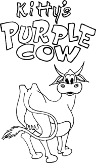 KITTY'S PURPLE COW logo