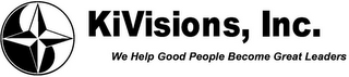 KIVISIONS, INC. WE HELP GOOD PEOPLE BECOME GREAT LEADERS logo