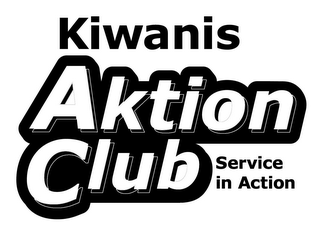 KIWANIS AKTION CLUB SERVICE IN ACTION logo