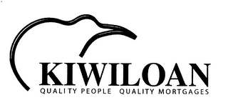 KIWILOAN QUALITY PEOPLE QUALITY MORTGAGES logo