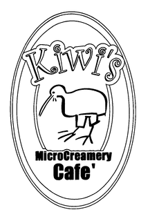 KIWI'S MICROCREAMERY CAFE' logo