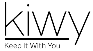 KIWY KEEP IT WITH YOU logo
