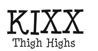 KIXX THIGH HIGHS logo