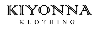 KIYONNA KLOTHING logo