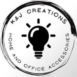 K&J CREATIONS HOME AND OFFICE ACCESSORIES logo